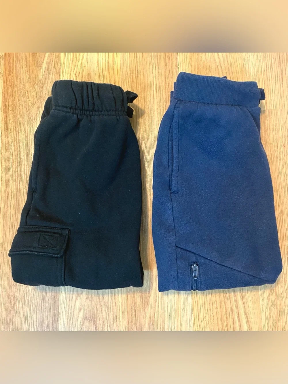 📚CHILDRENS PLACE BOYS FLEECE CARGO SWEATPANTS BUNDLE OF 2! JOGGERS SOFT SIZE 5/6